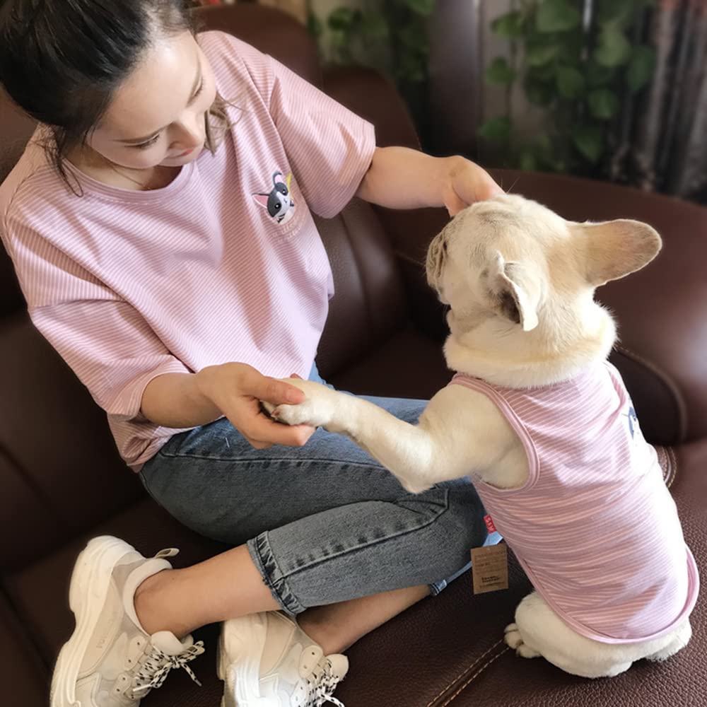 Amazon | Tシャツ ストライプ ト レーナー パーカー 愛犬とお揃い